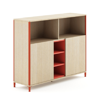 شراء مكتب التصميم متعدد الوظائف FLEX خزانة تخزين Credenza مع أوراق الملفات online manufacture